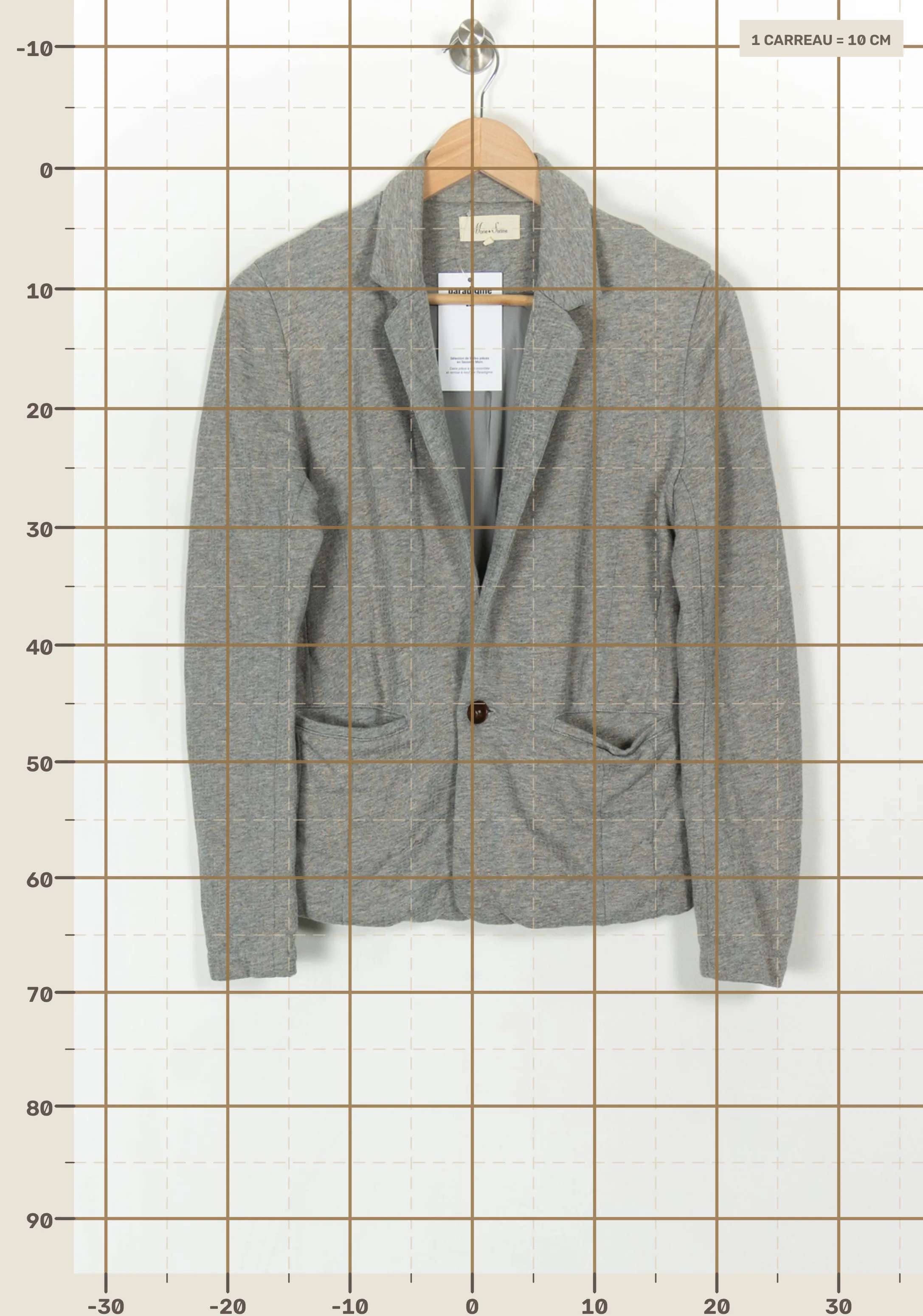 Jacket MARIE SIXTINE - SECONDE MAIN Grey