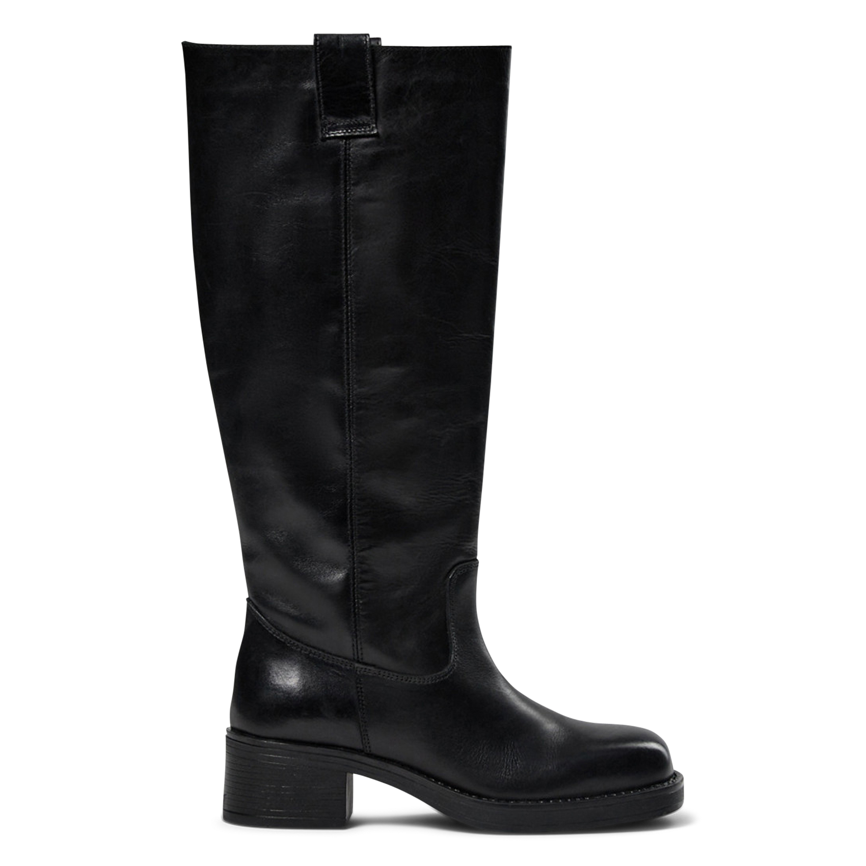 Bottes en cuir PAVEMENT Noir