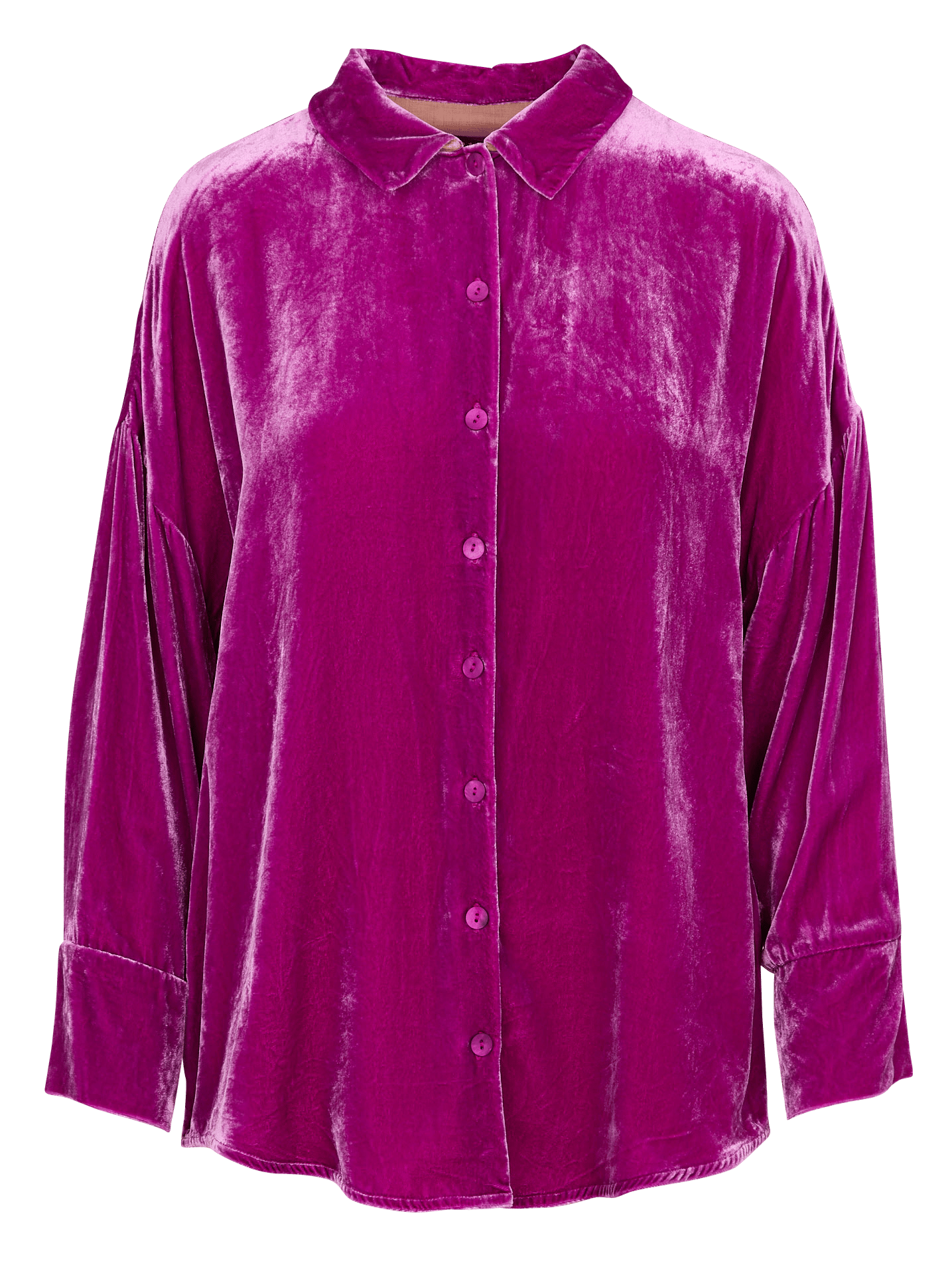 Straight corduroy shirt COTELAC Pink