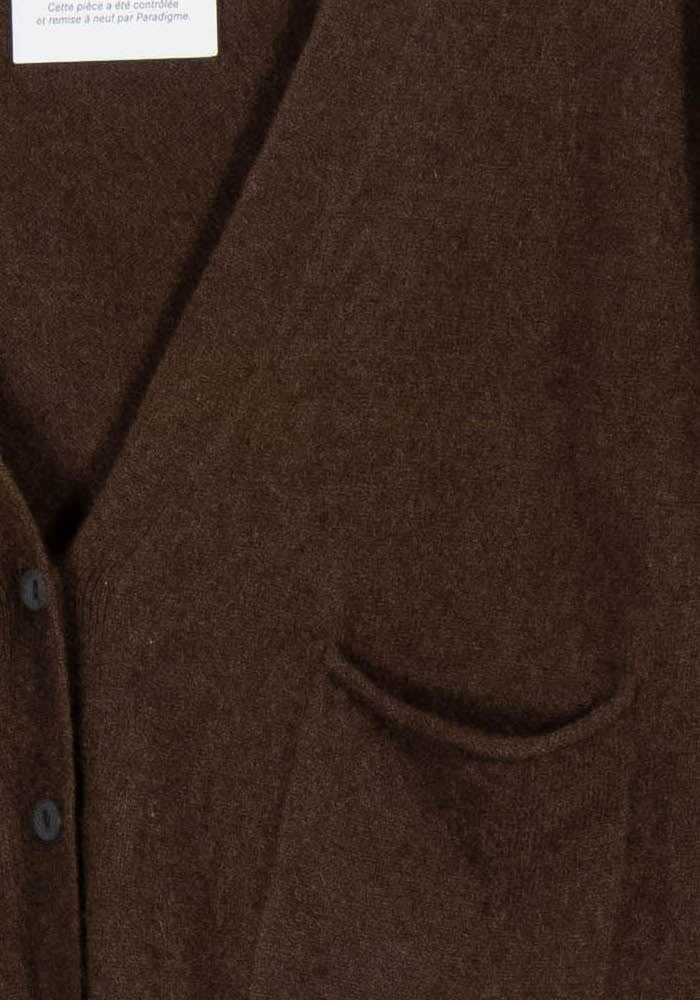 Cardigan INES DE LA FRESSANGE - Seconde main Brown