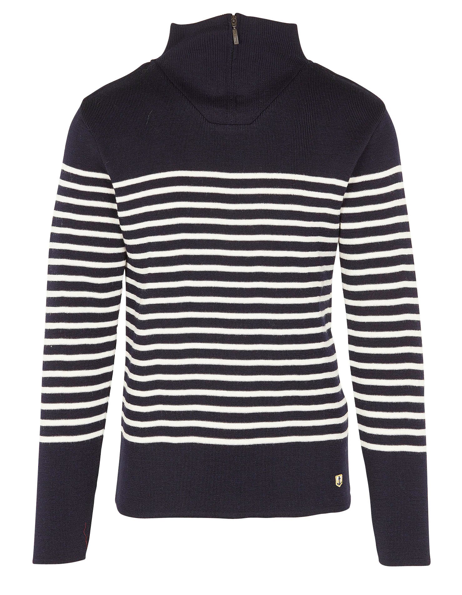 Marinière slim à col camionneur en laine ARMOR LUX Multicolore