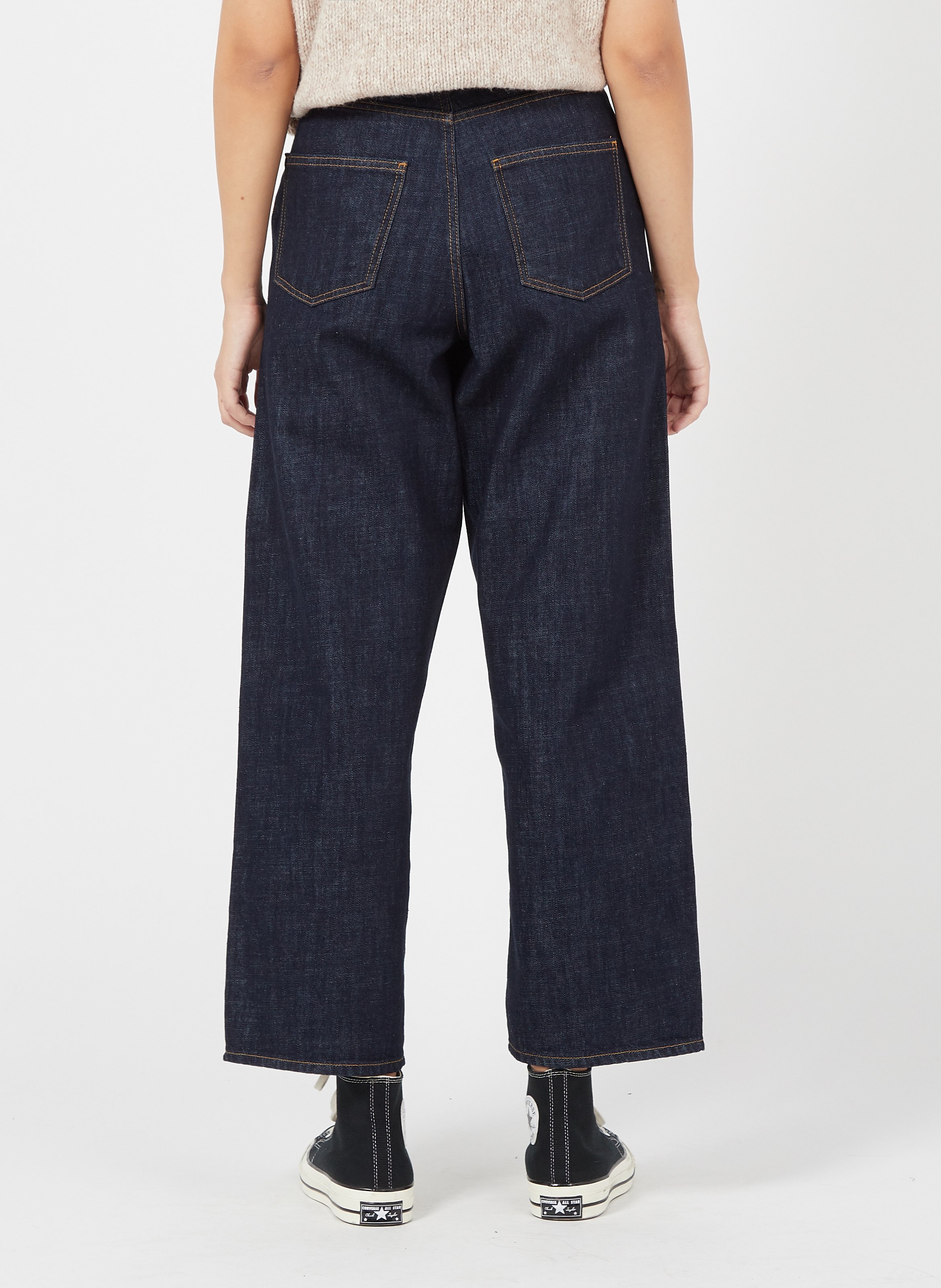 Wijde jeans met hoge taille BELLEROSE Jeans onbewerkt
