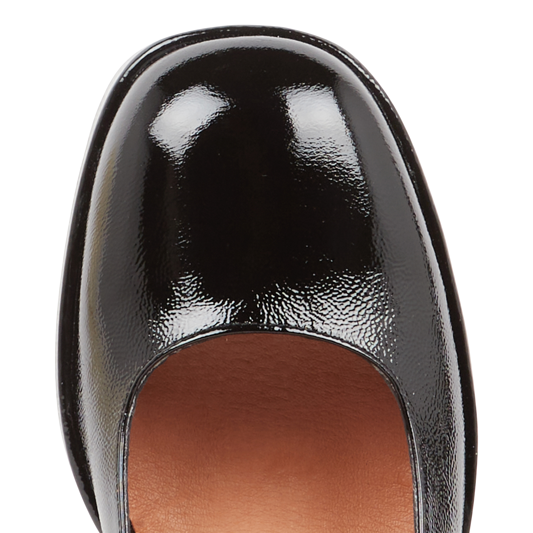 Spangenpumps aus Lackleder JONAK Schwarz