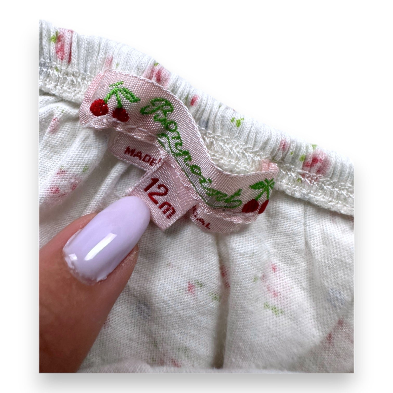 White Baby Bloomers - 12 months BONPOINT - Seconde Main White