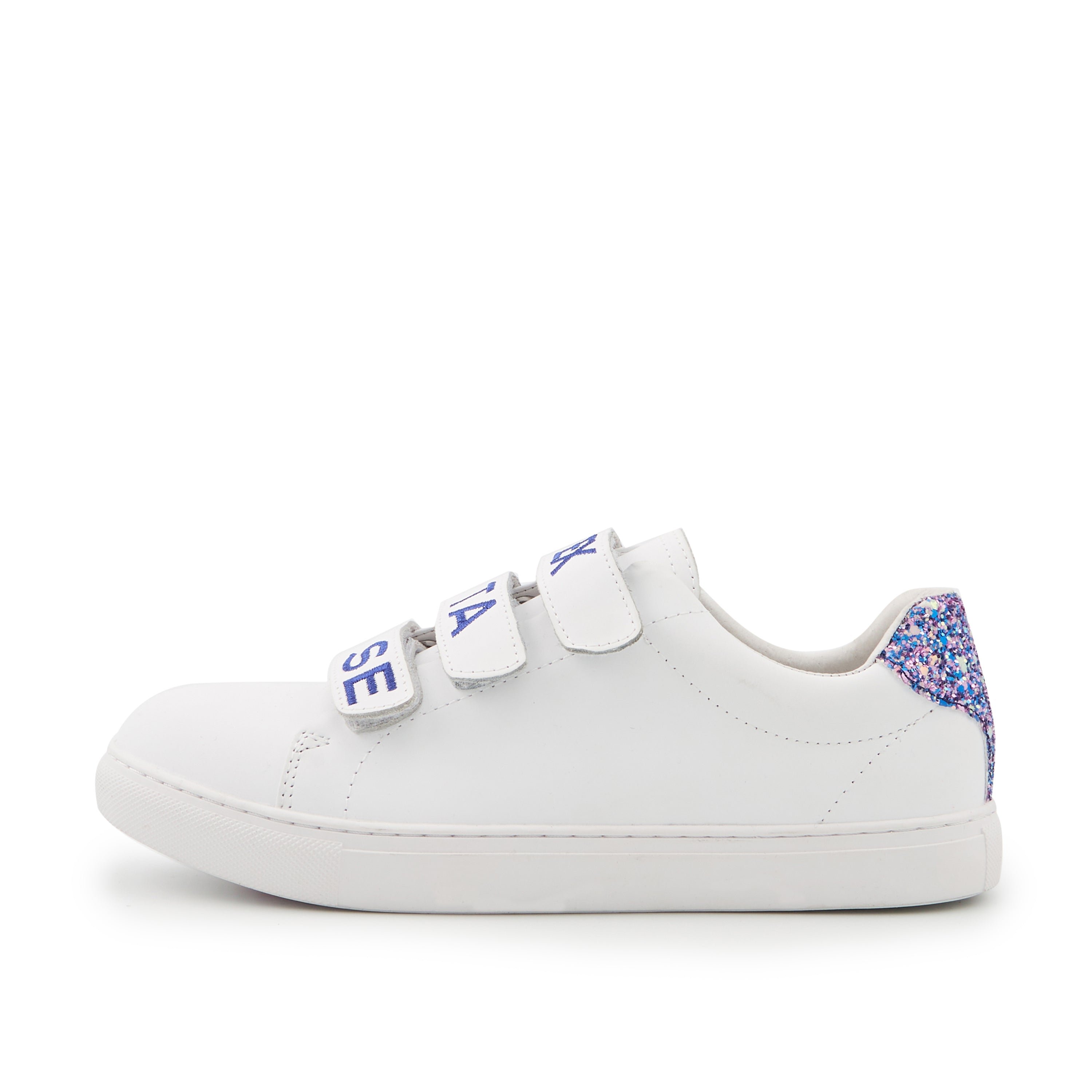 Leather sneakers BONS BAISERS PARIS White