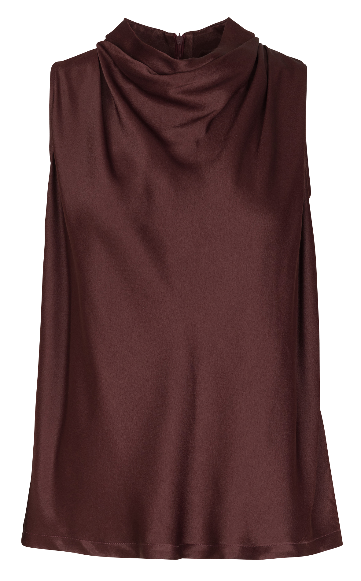 Top ample col montant SUNCOO Prune