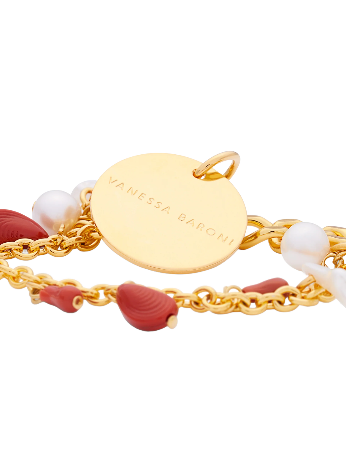 Armband mit Anhängern VANESSA BARONI Mehrfarbig