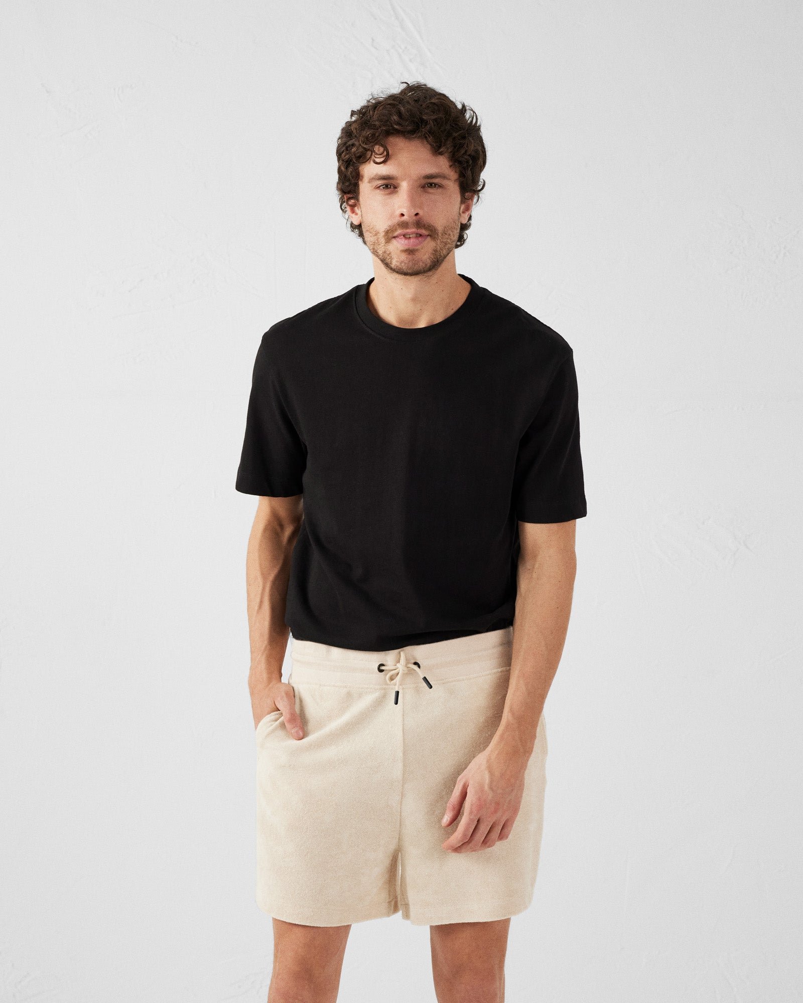 Eagle sponge shorts JOTT White