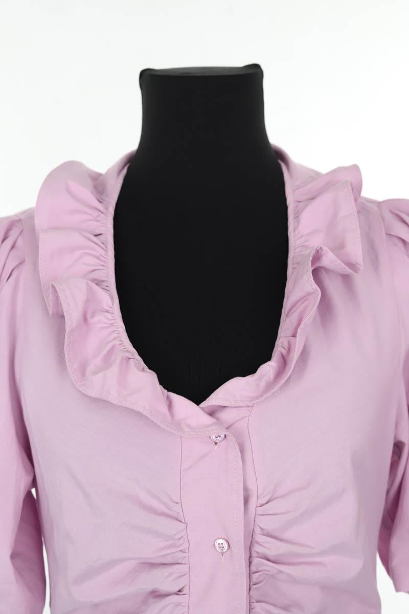 Cotton blouse ISABEL MARANT - Seconde Main Purple