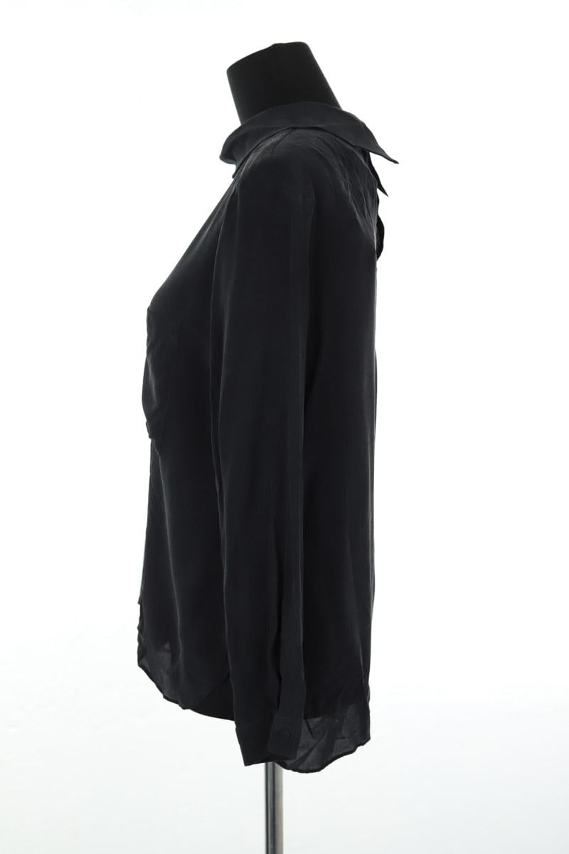 Silk blouse TARA JARMON - Seconde Main Black