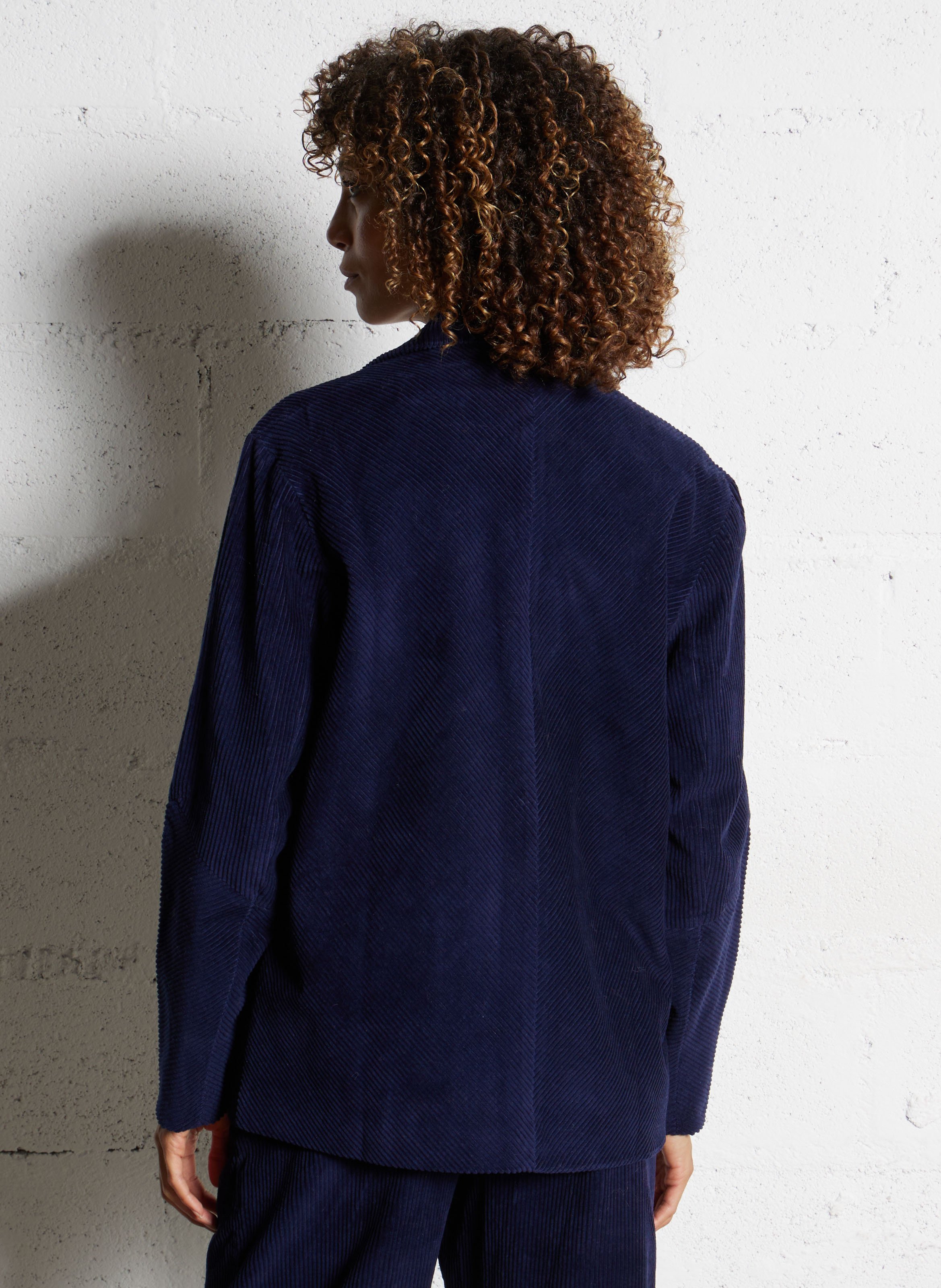 Blazer van corduroy LEON & HARPER Blauw