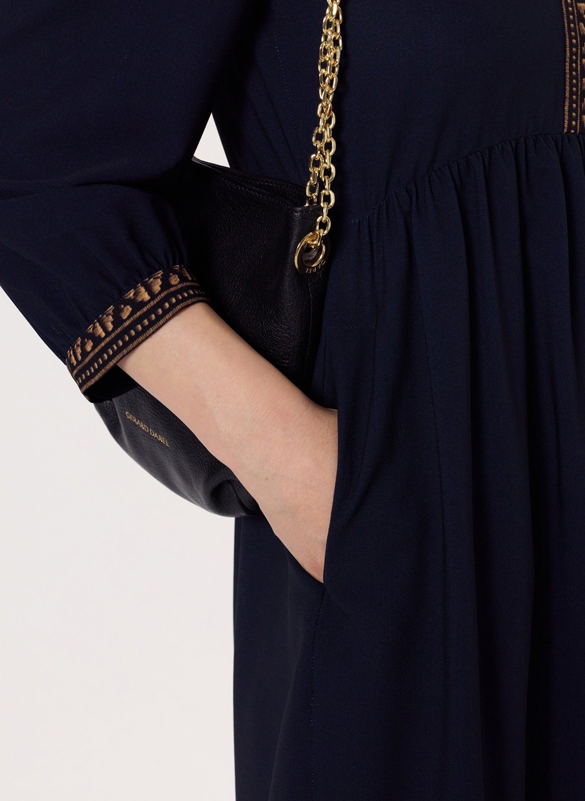 Henley midi dress GERARD DAREL Blue