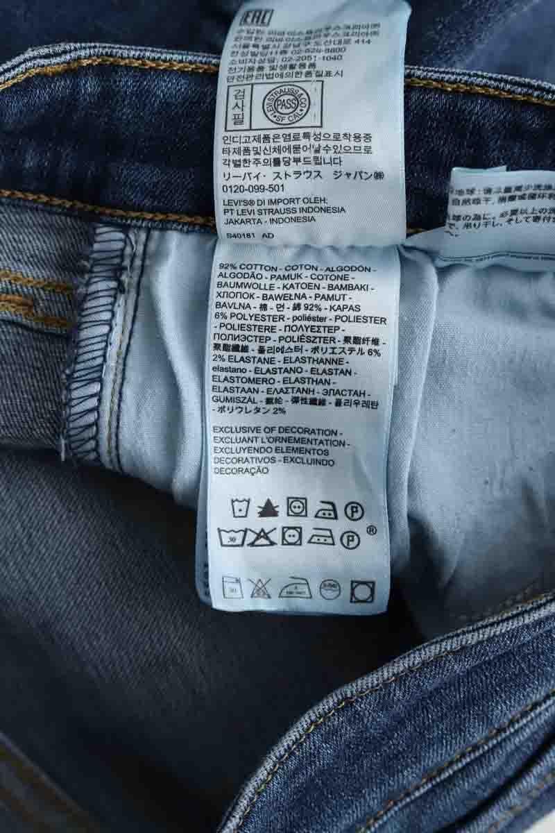 Slim jeans 721 LEVI'S - Seconde main Blue