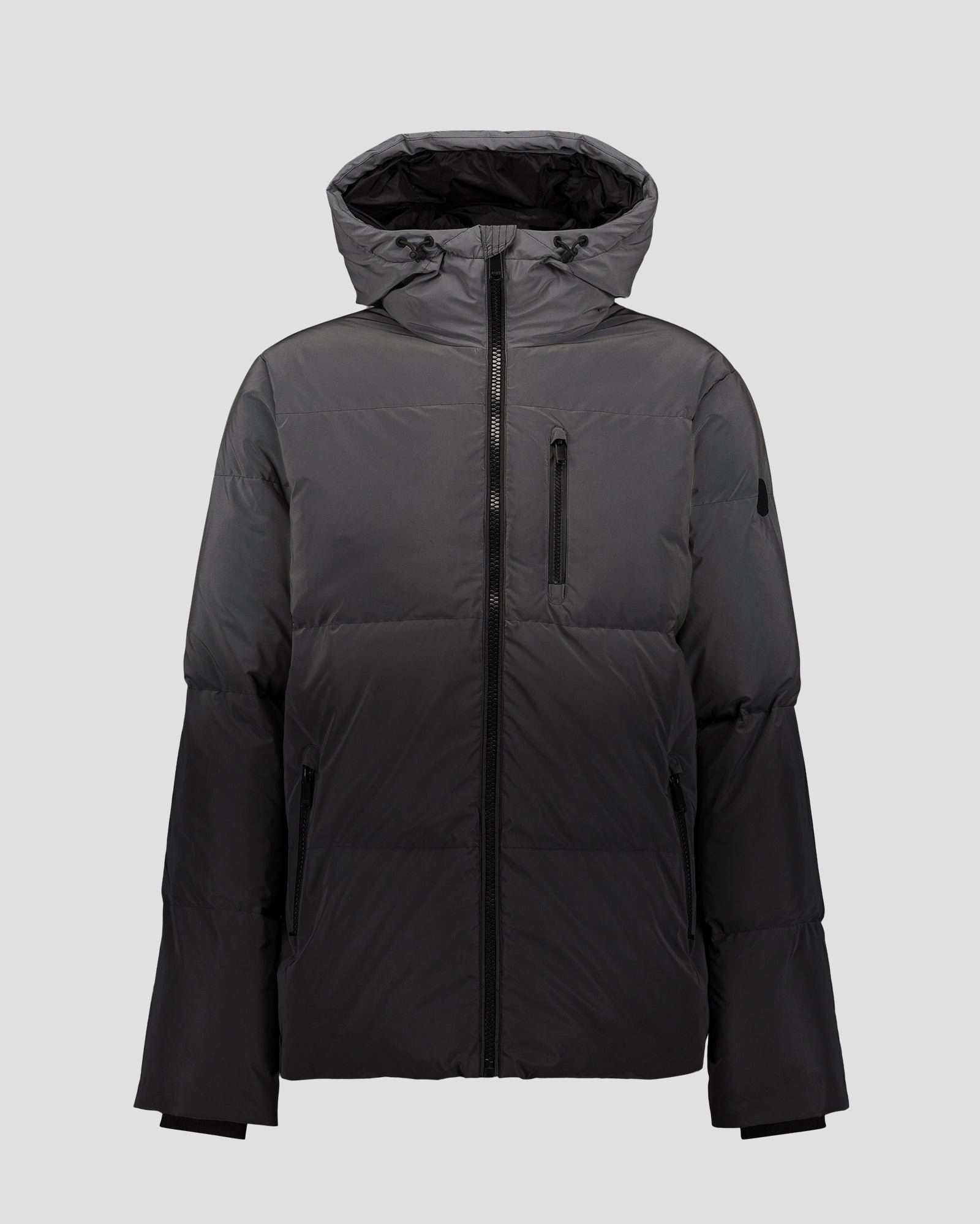 Reflective Orion Puffer Jacket JOTT Black