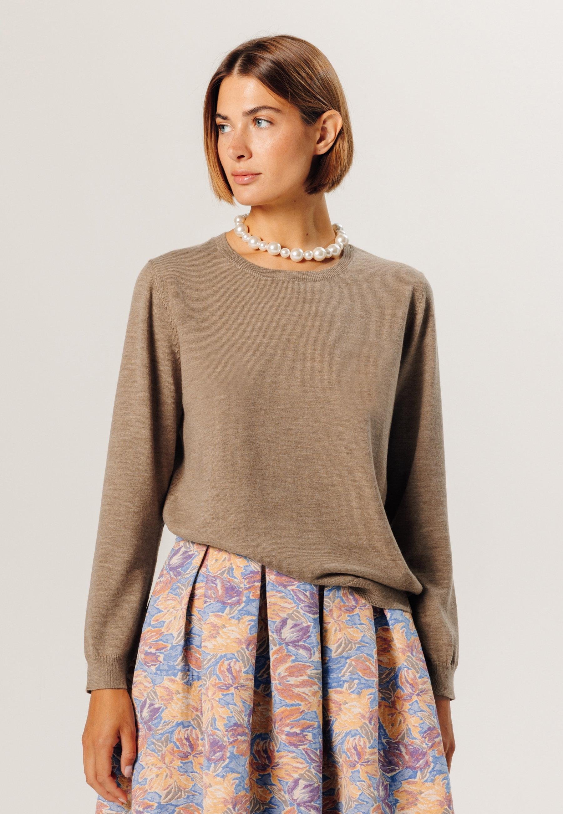 Merino wool sweater RODIER Beige