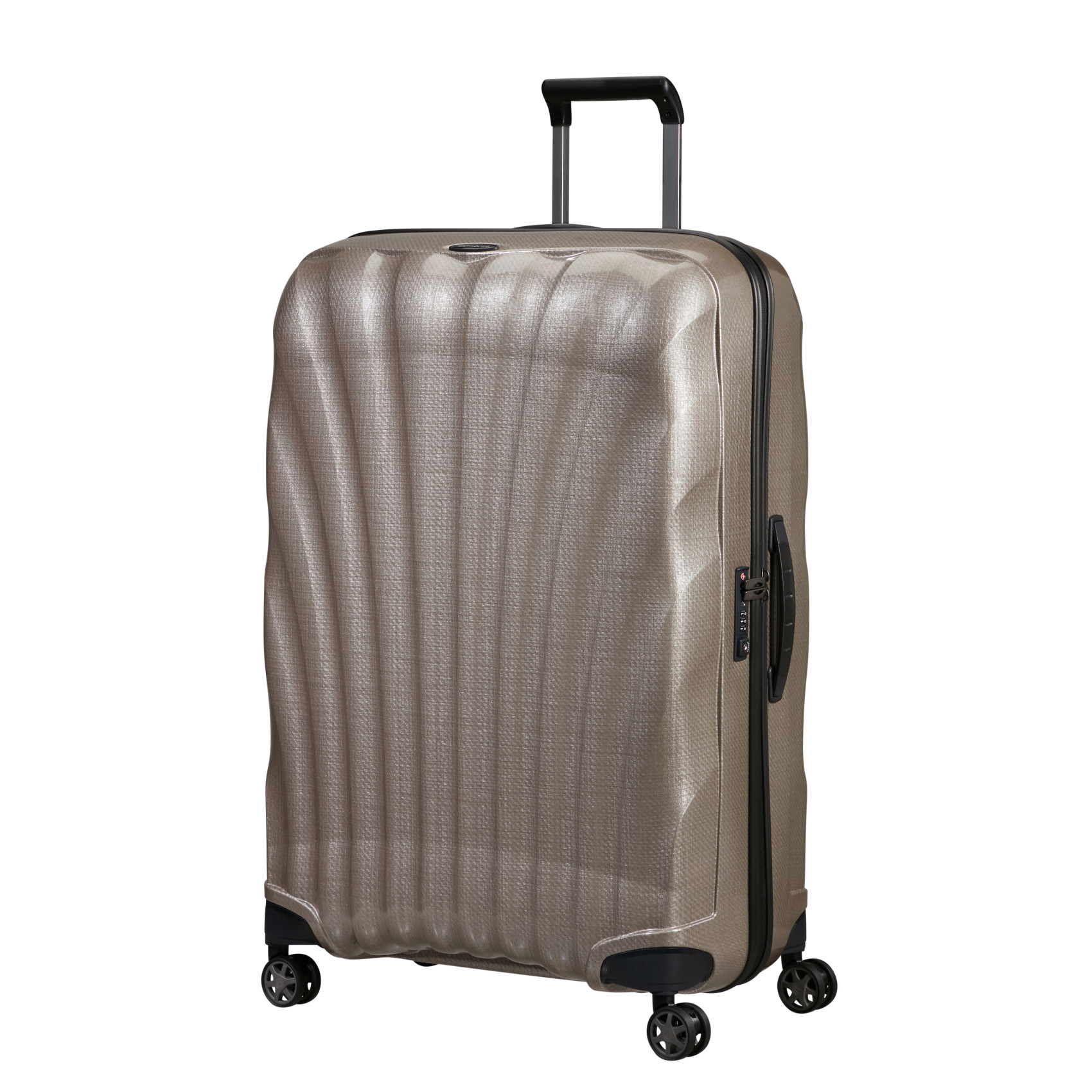 C-lite suitcase 4 wheels size XL  Ivory gold
