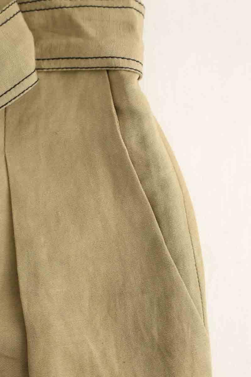 Carrot pants LAURENCE BRAS - Seconde Main Brown