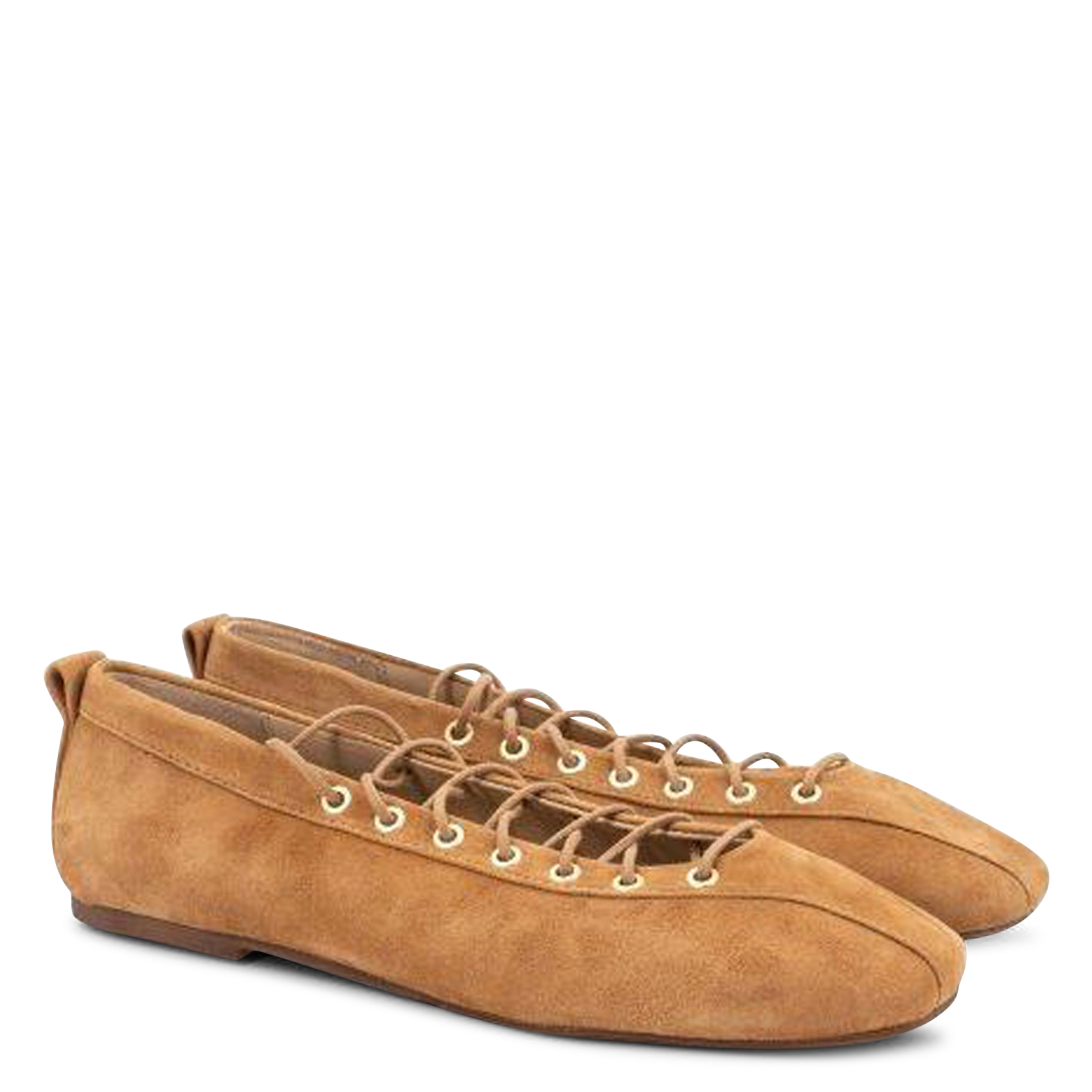 Suede ballet pumps TORAL Beige