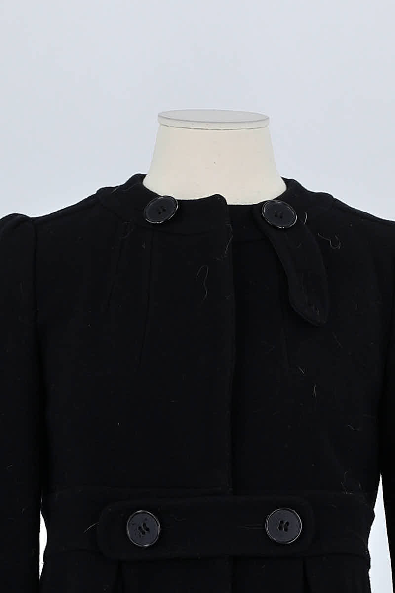 Coat TARA JARMON - Seconde Main Black