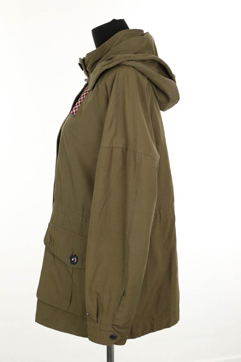 Coat TOMMY HILFIGER - SECONDE MAIN Khaki