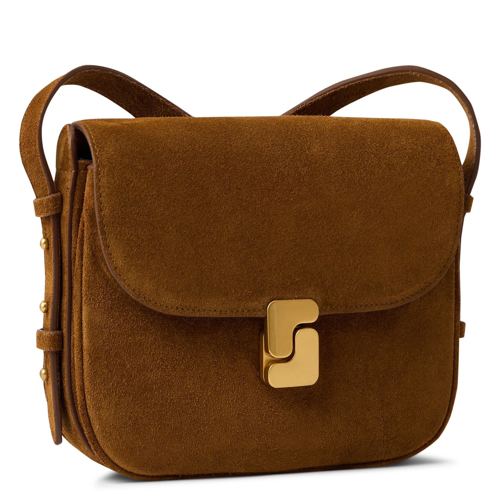 Leren schoudertas SOEUR Bruin