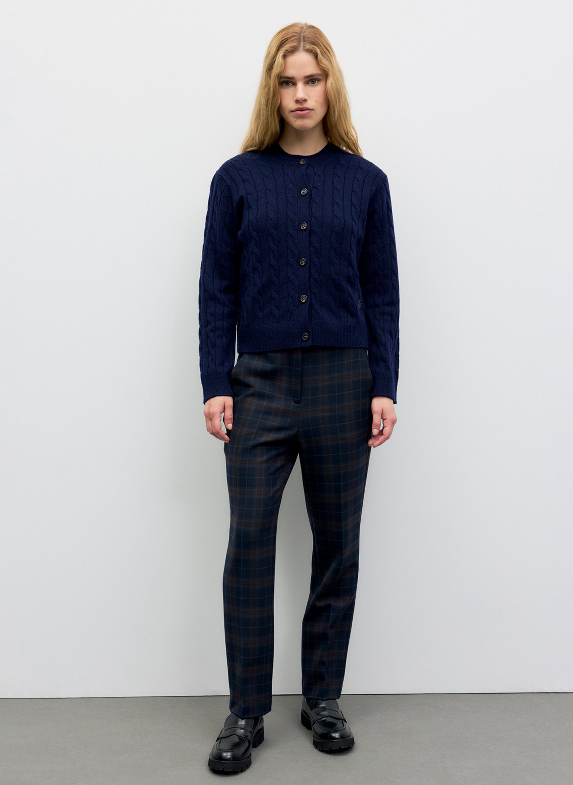 Braided Knit Vest GERARD DAREL Blue