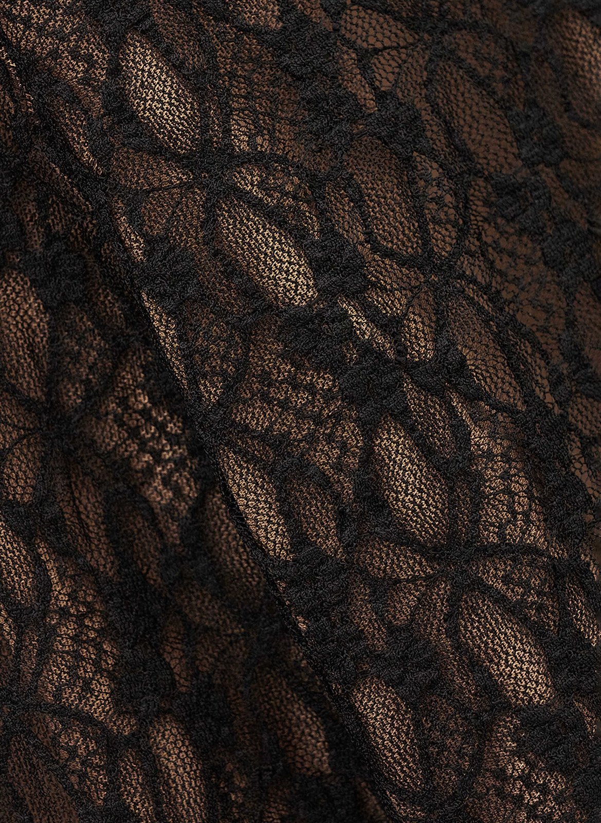 Body manches longues en dentelle  BA&SH Noir