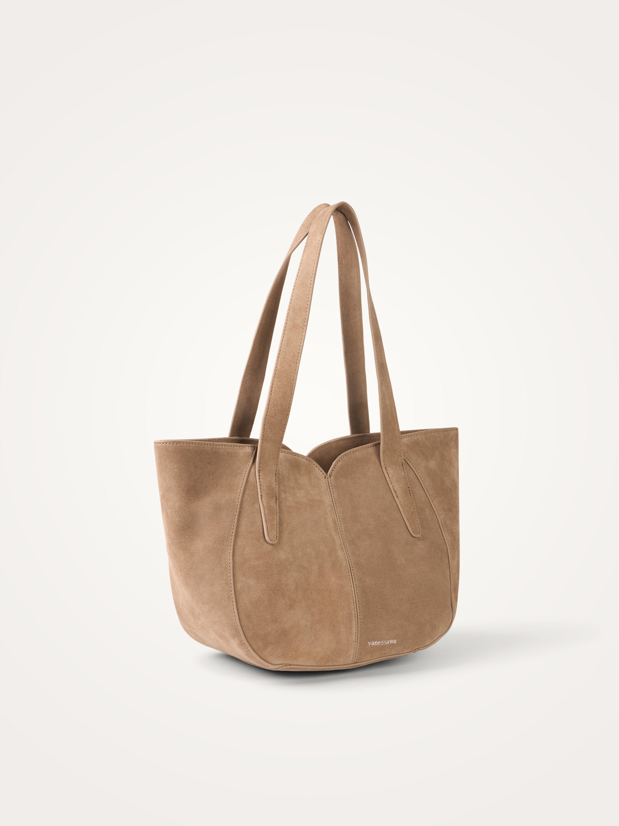 Bag with handles and shoulder strap VANESSA WU Beige