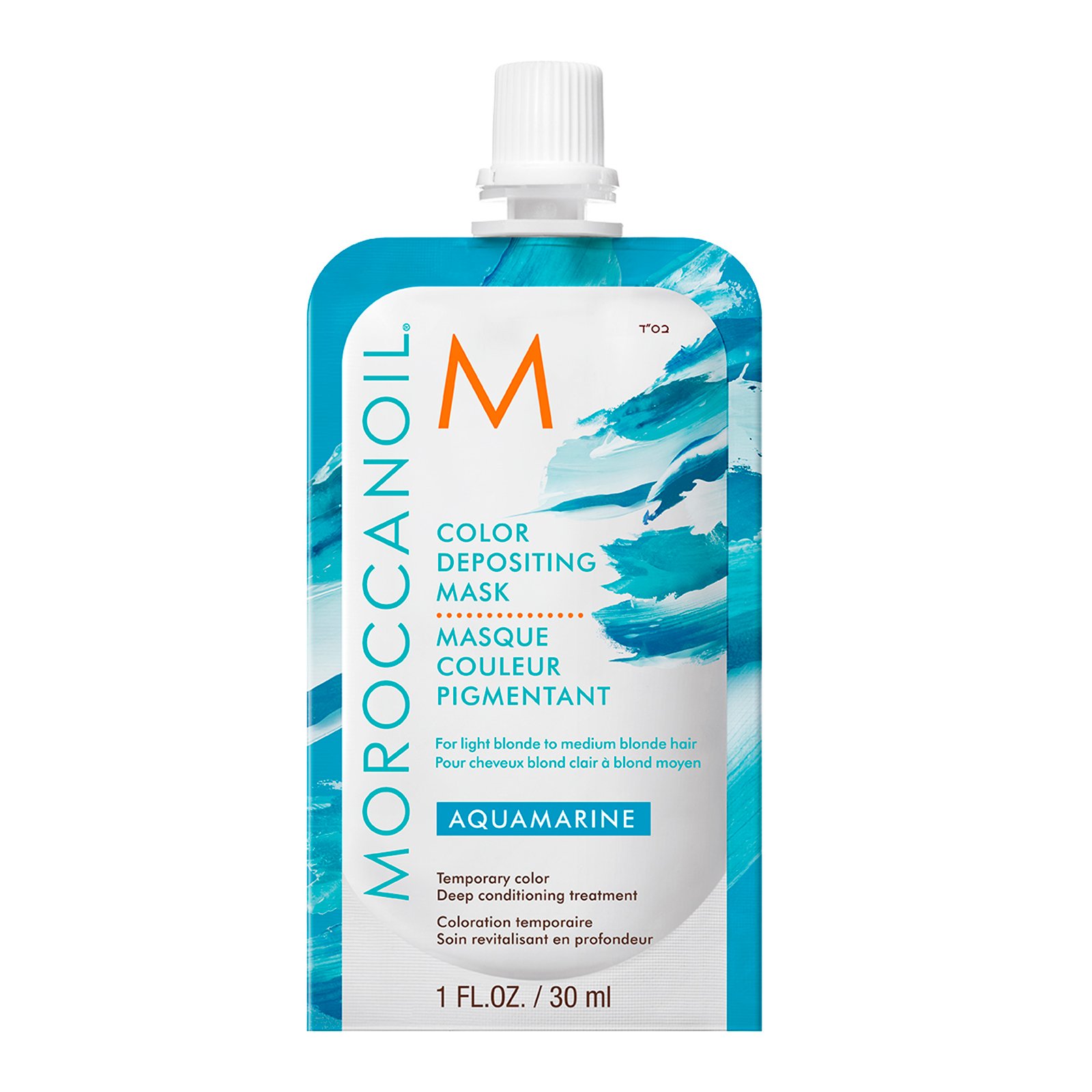 AQUAMARINE COLOR DEPOSITING MASK MOROCCANOIL No color