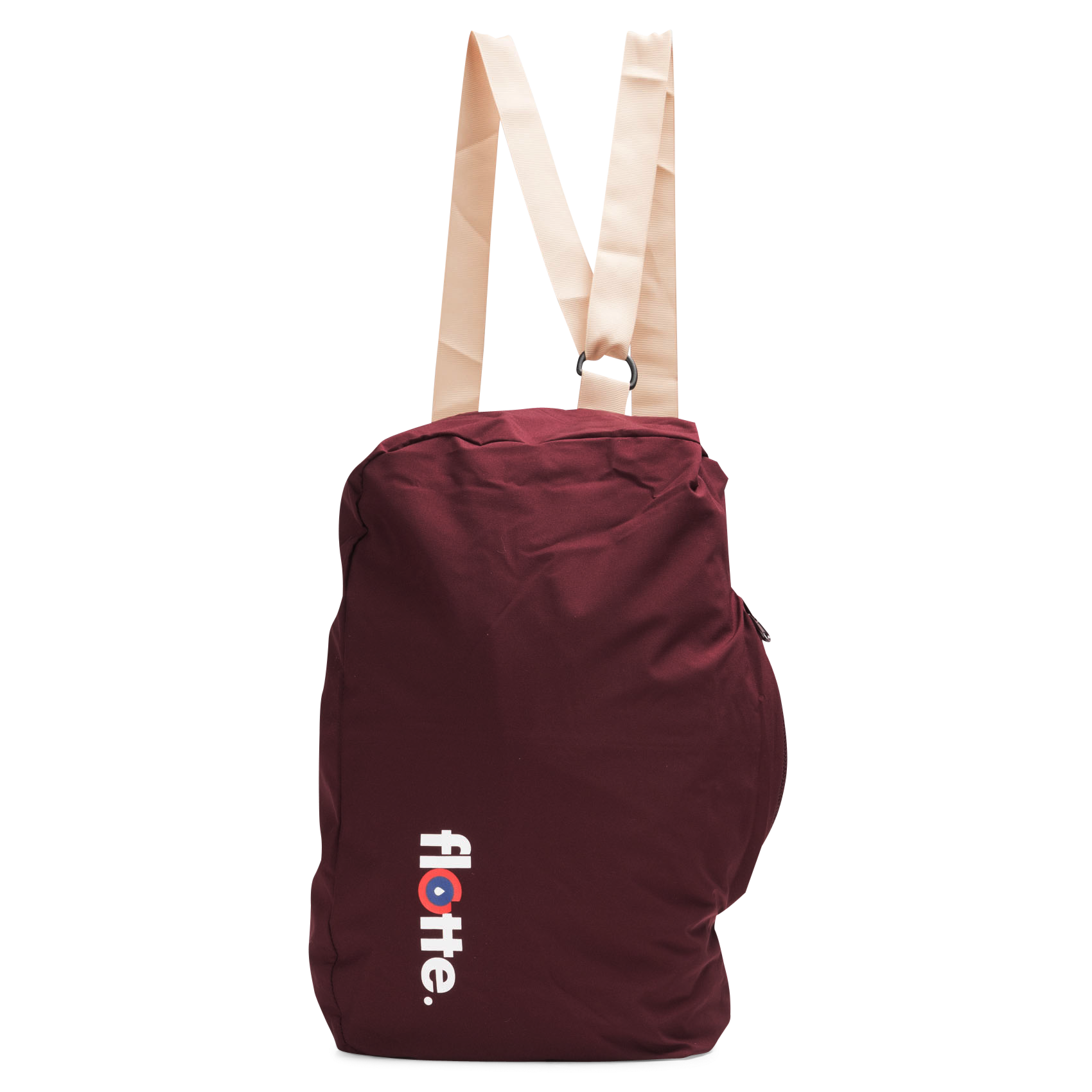 Imperméable long à capuche convertible  FLOTTE Rouge