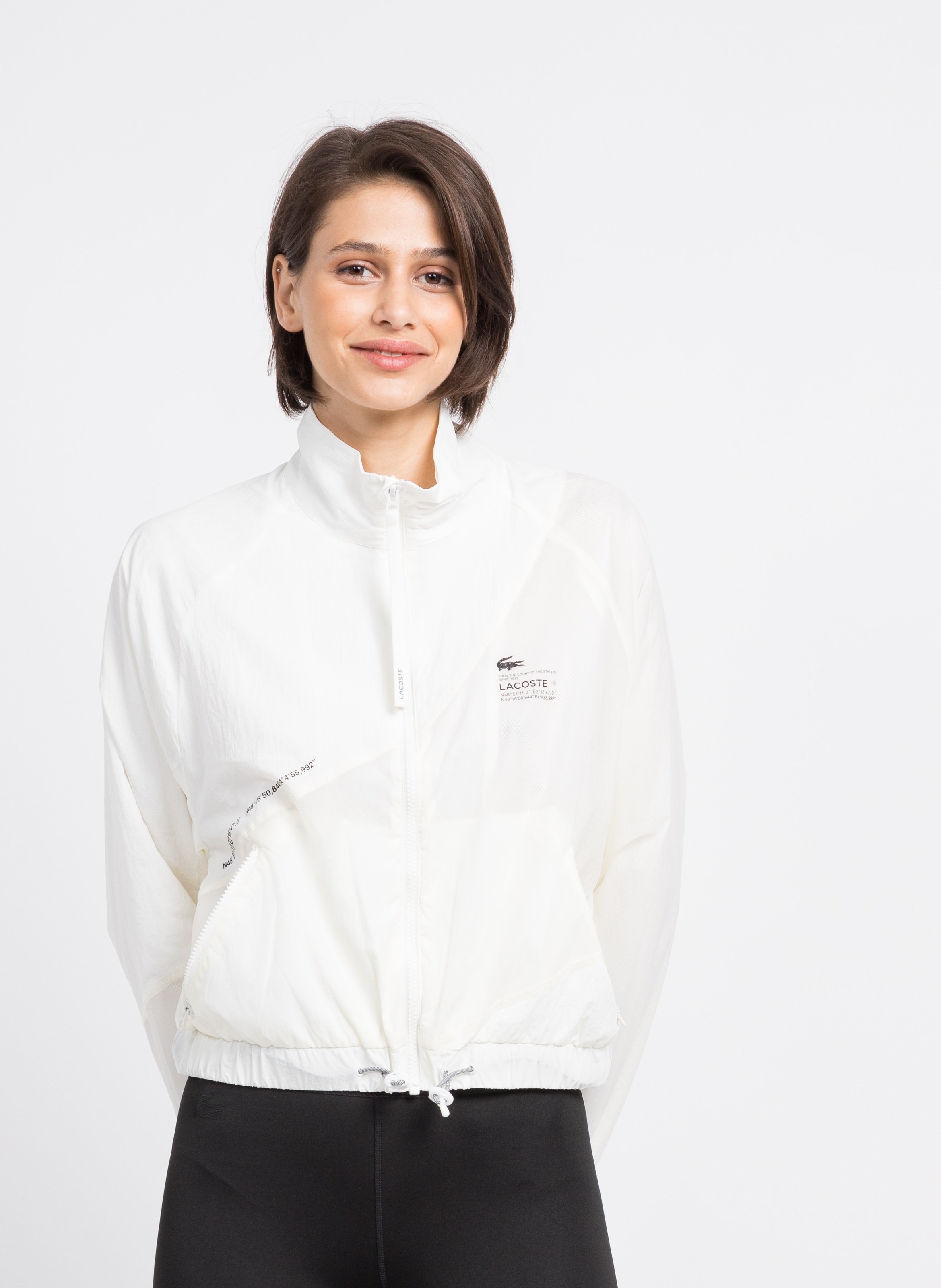 lacoste coat women's