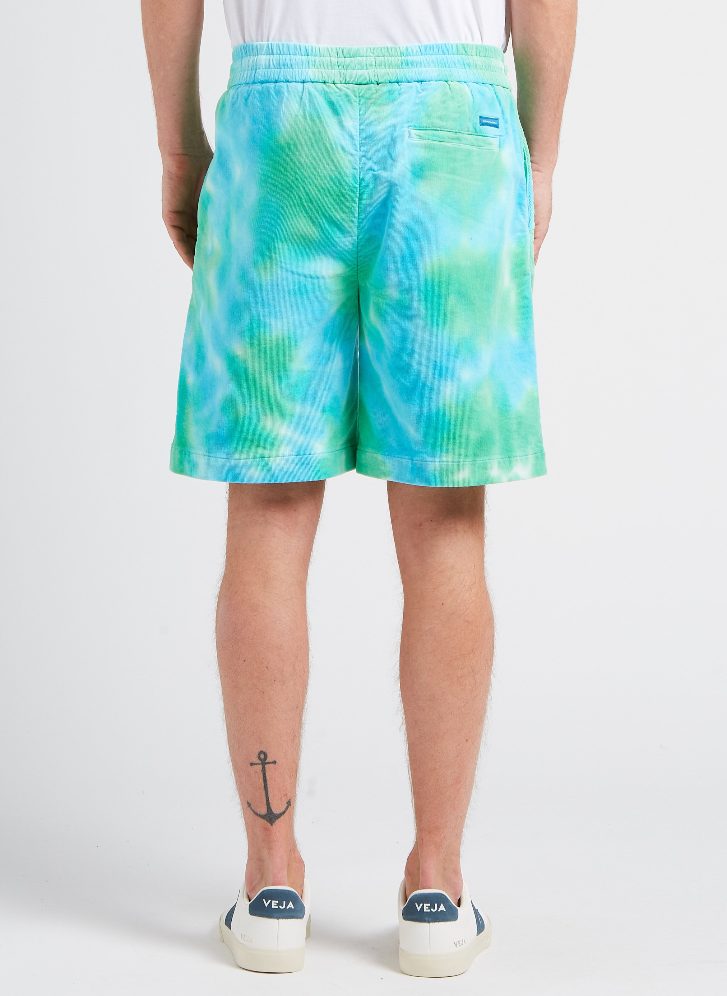 Regular-fit short van biologisch katoen SCOTCH AND SODA Blauw