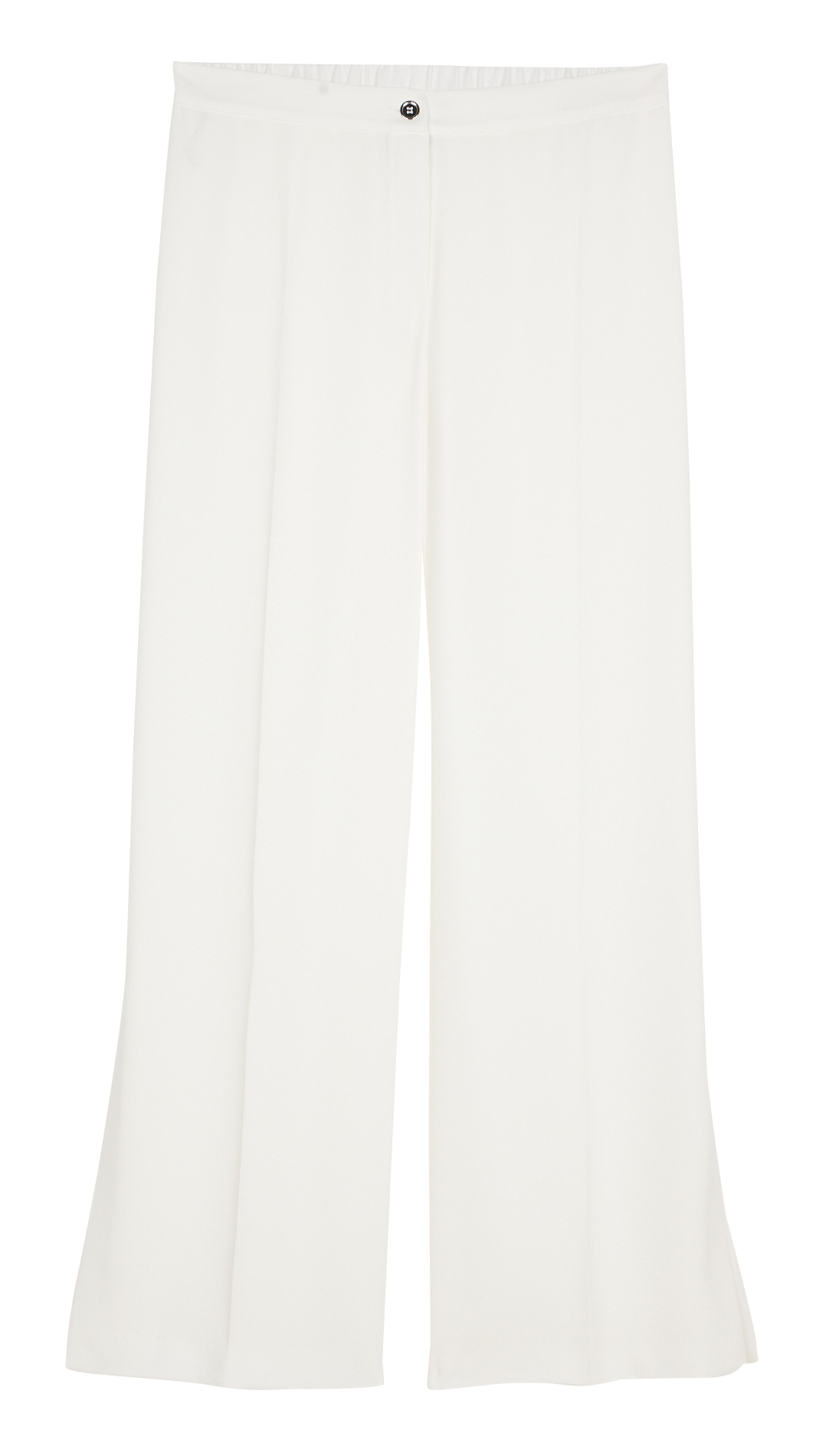 Flowing pants with slits PERSONA by Marina Rinaldi White