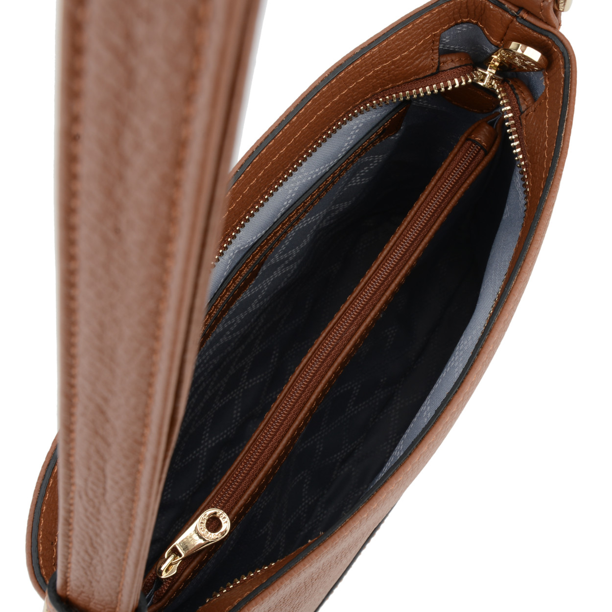 Red crossbody bag POURCHET Golden