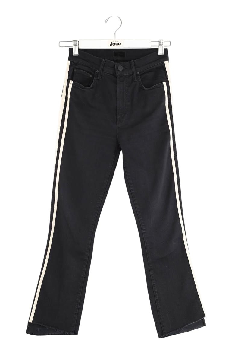 Cotton skinny jeans MOTHER - Seconde Main Black