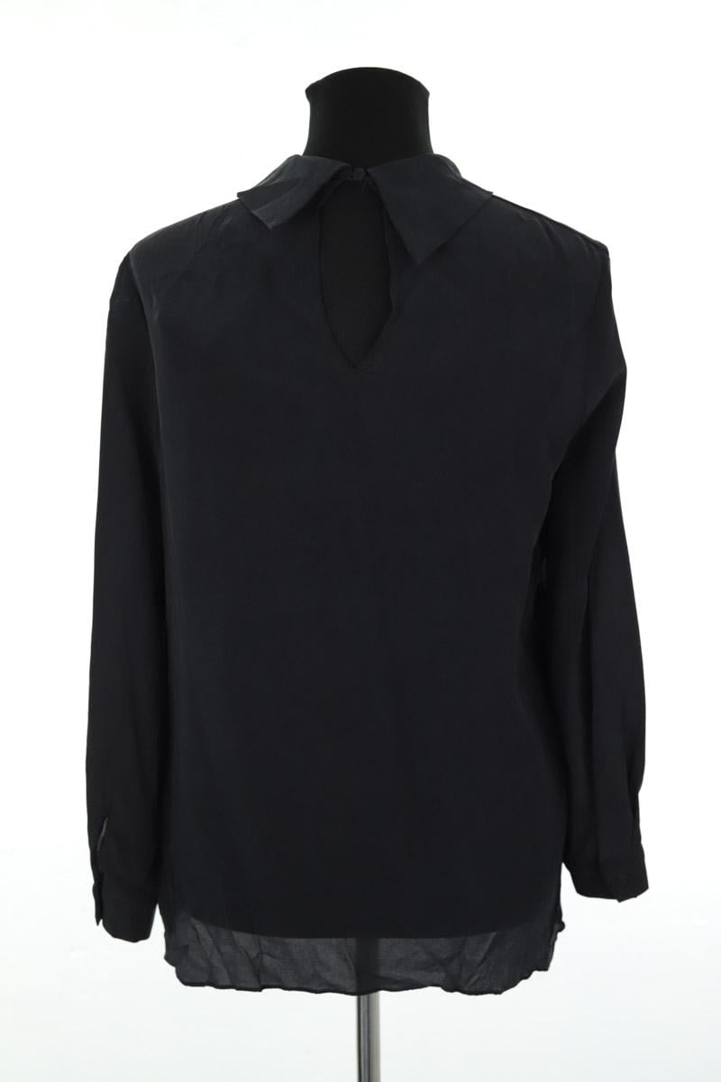 Silk blouse TARA JARMON - Seconde Main Black