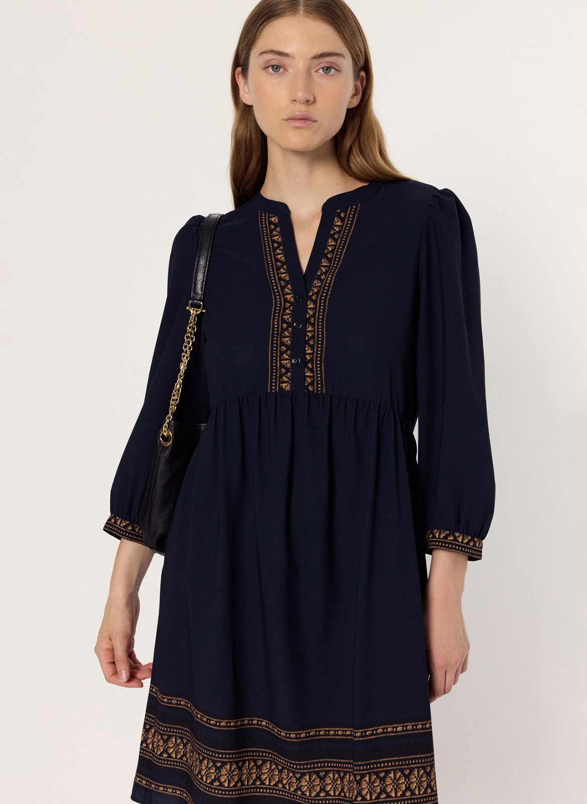 Henley midi dress GERARD DAREL Blue