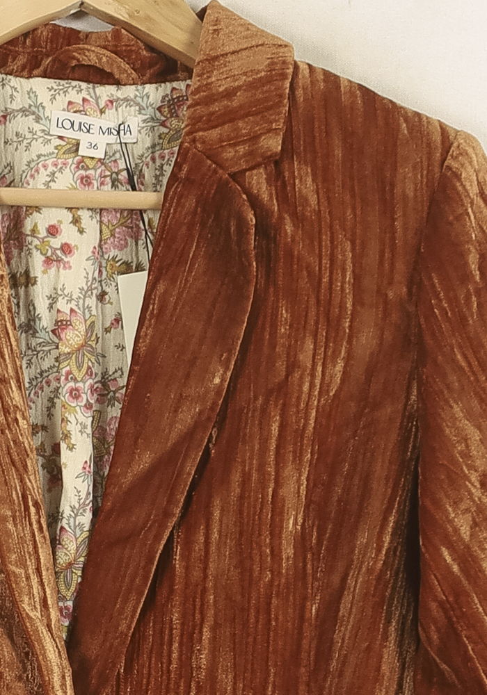 JACKET LOUISE MISHA - Seconde Main Brown