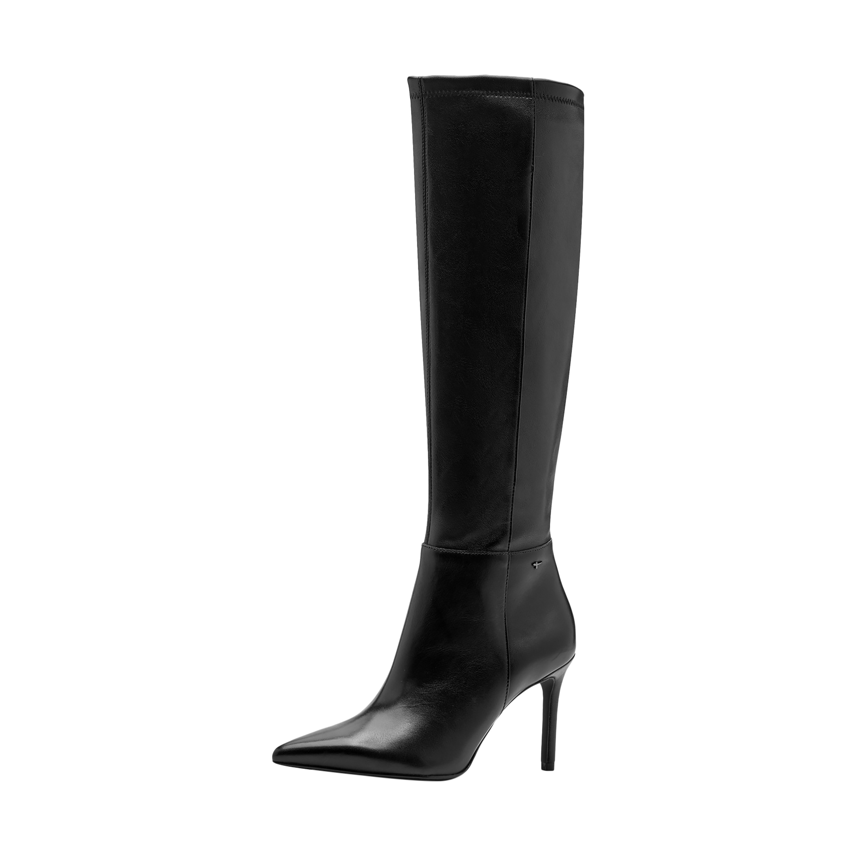 Leather boots TAMARIS Black