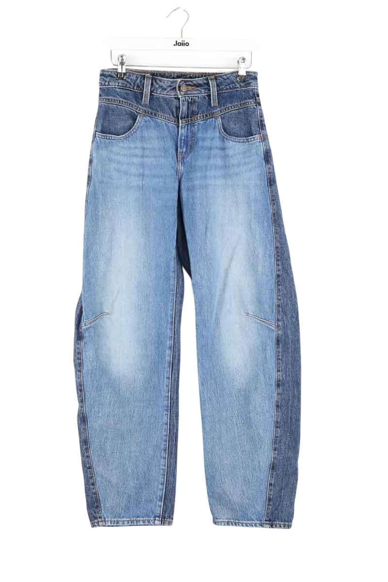 Cropped slim jeans with studs LEVI'S - Seconde main Blue