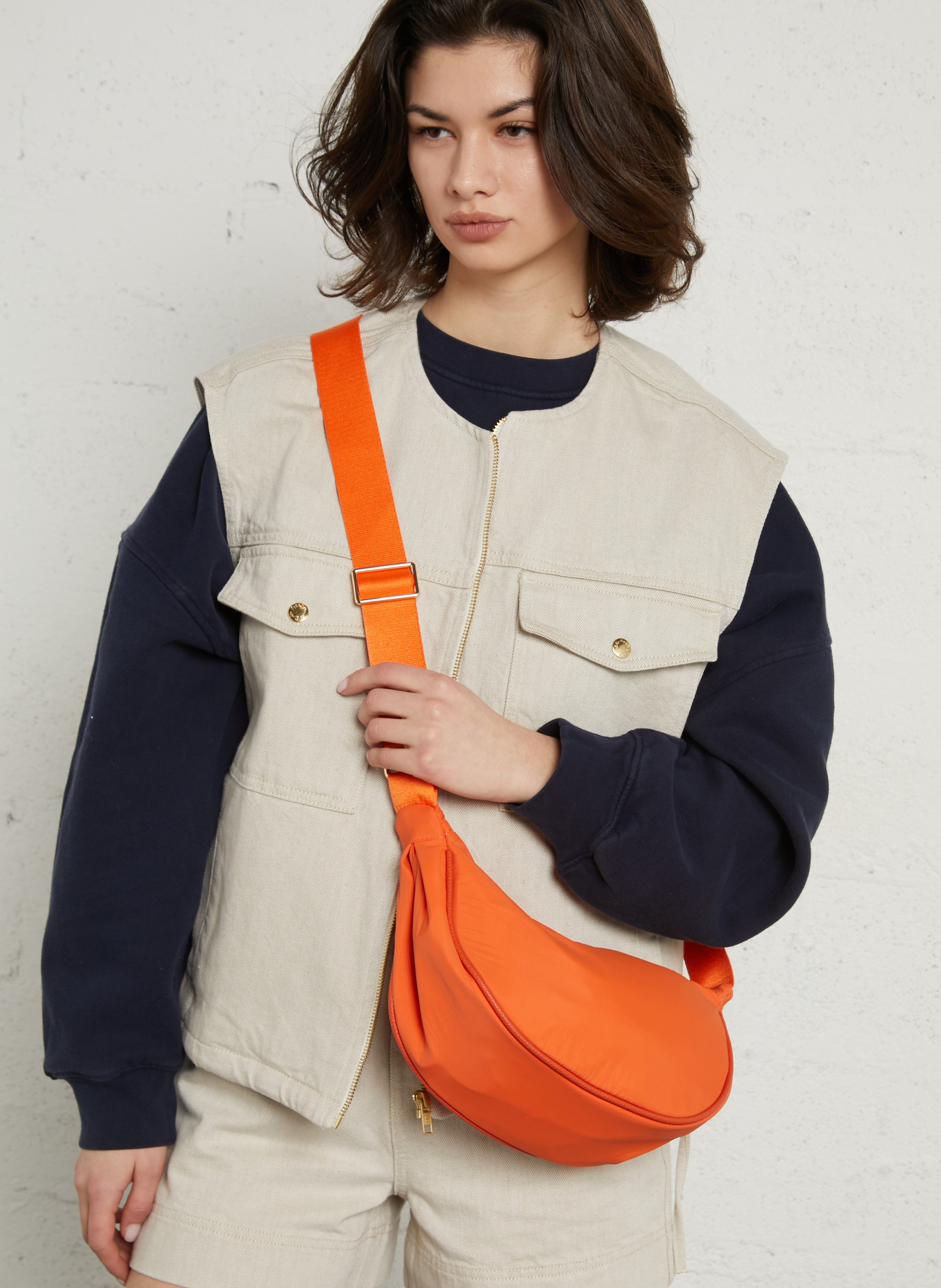 Heuptas met strass AU PRINTEMPS PARIS Oranje