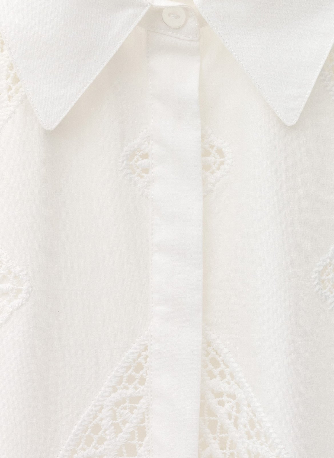 Chemise en coton mélangé  BA&SH Beige