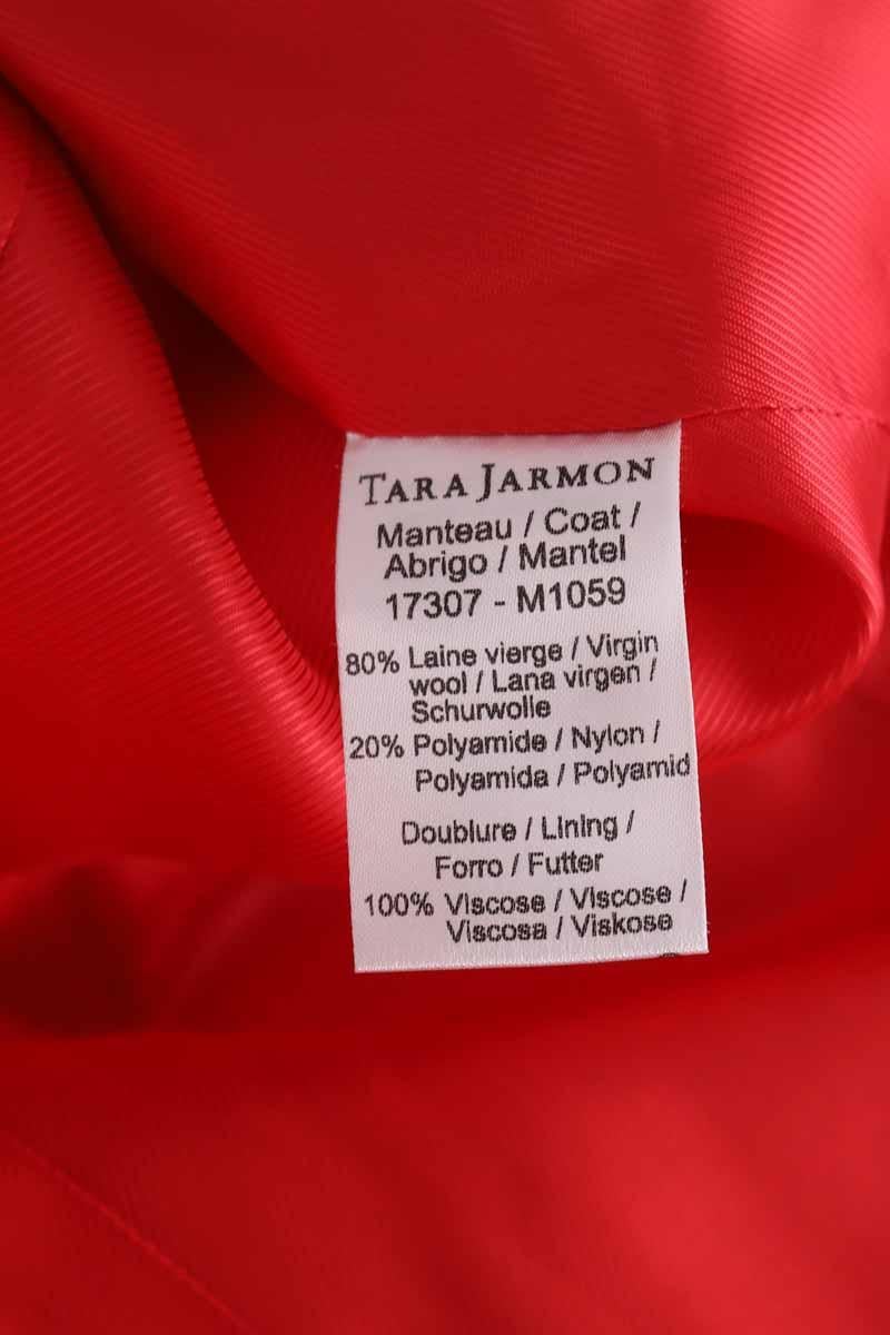 Coat TARA JARMON - Seconde Main Red