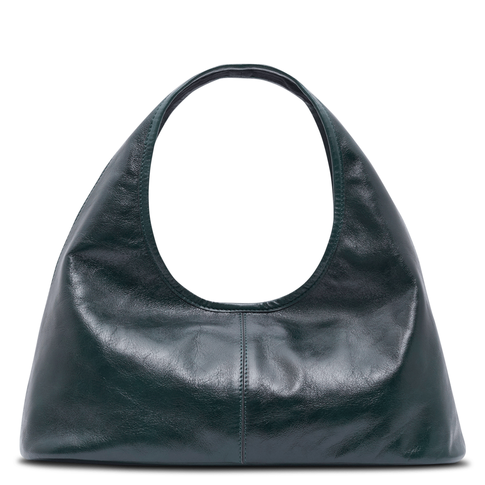 Hobo-Bag aus Leder PABLO Grun