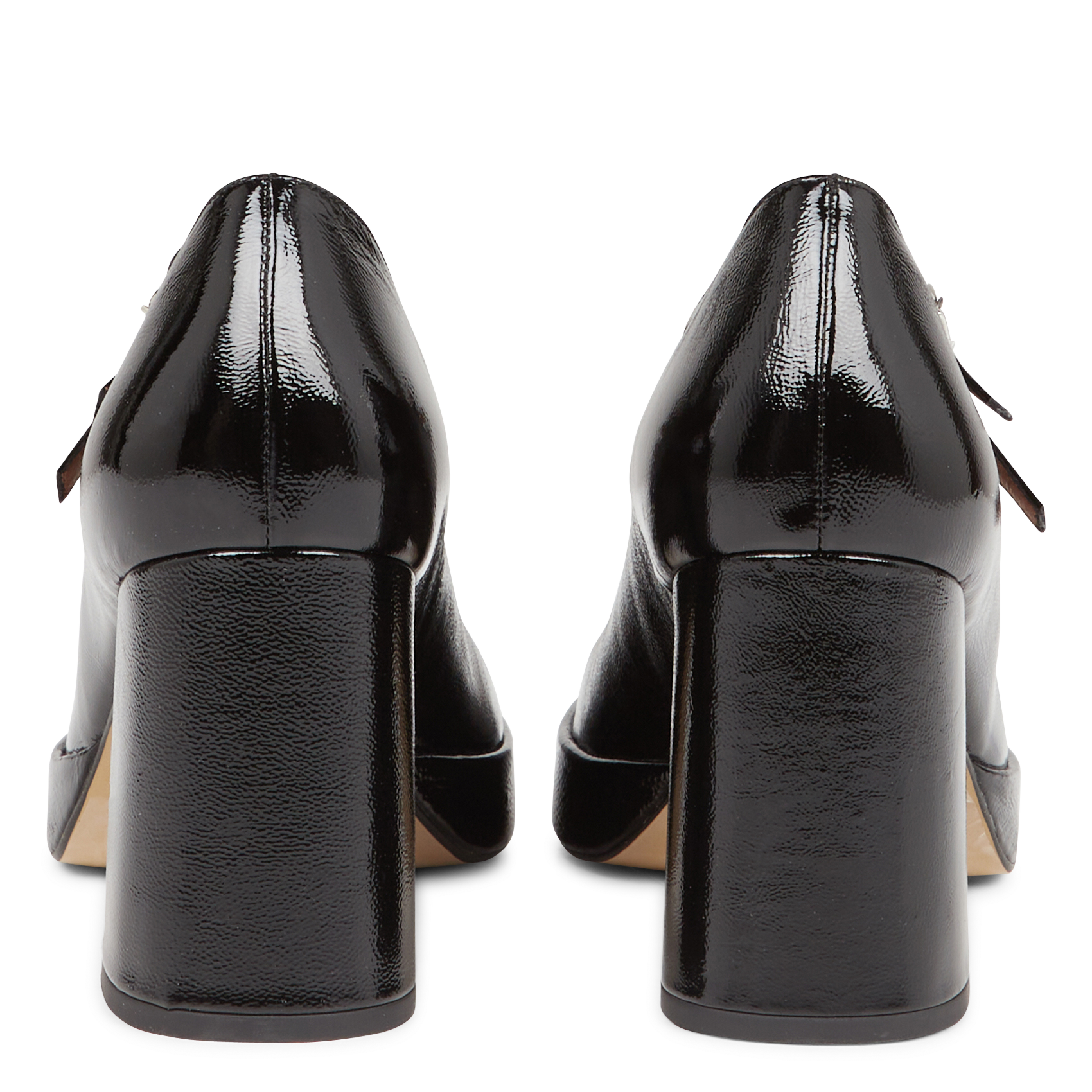 Spangenpumps aus Lackleder JONAK Schwarz