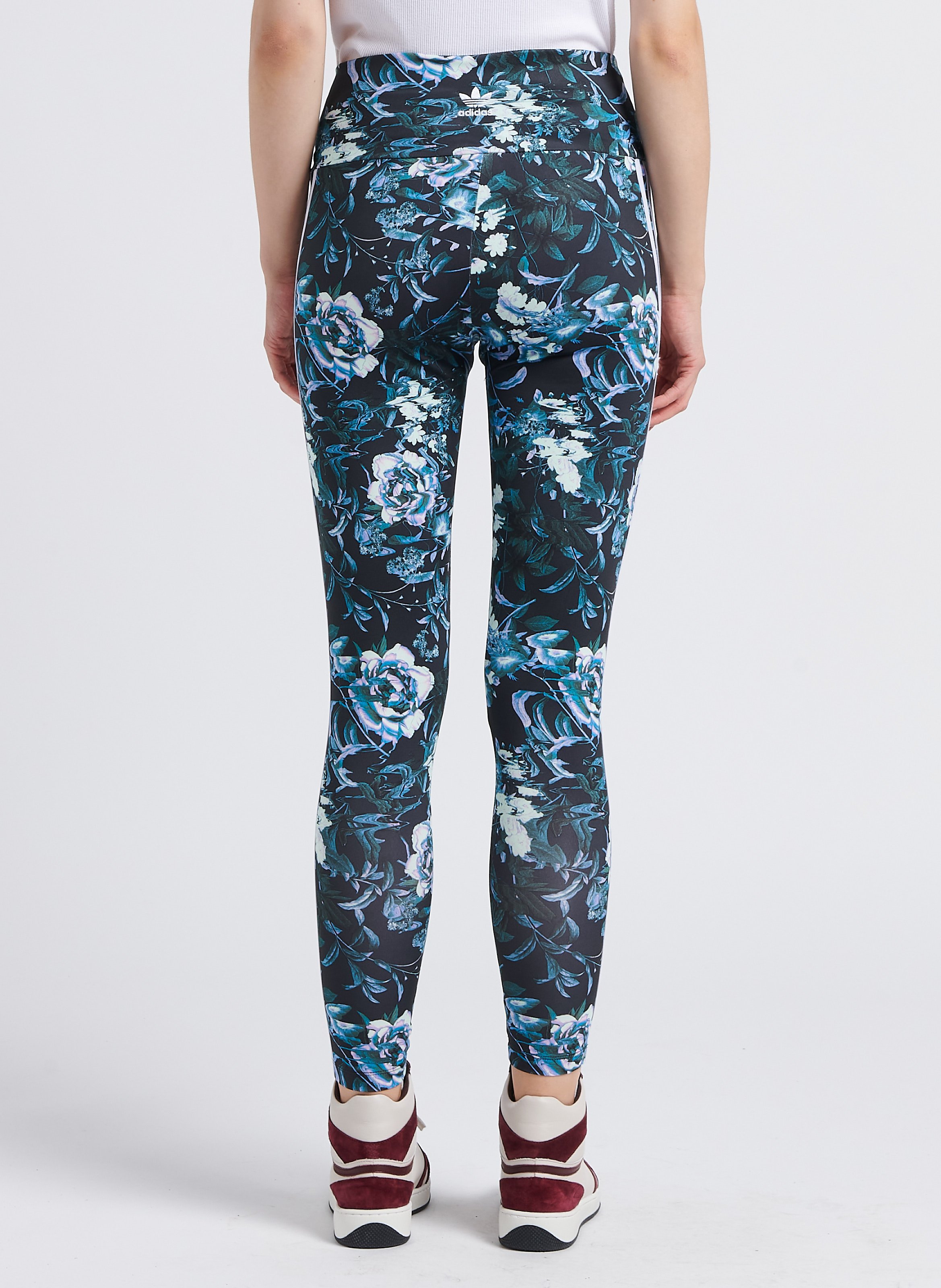 Adidas leggings floral print best sale