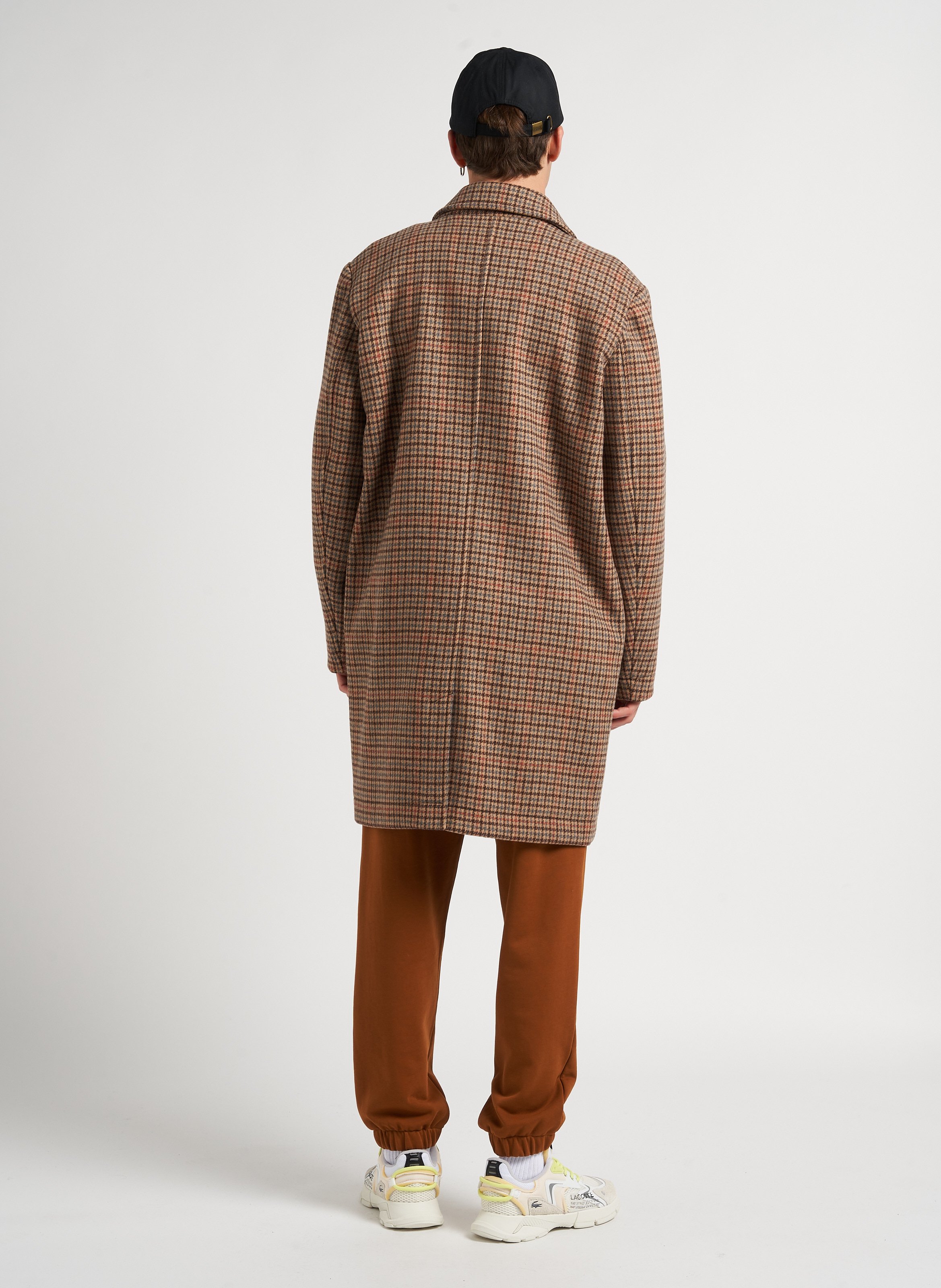 Manteau col classique en laine mélangée  SELECTED Bleu