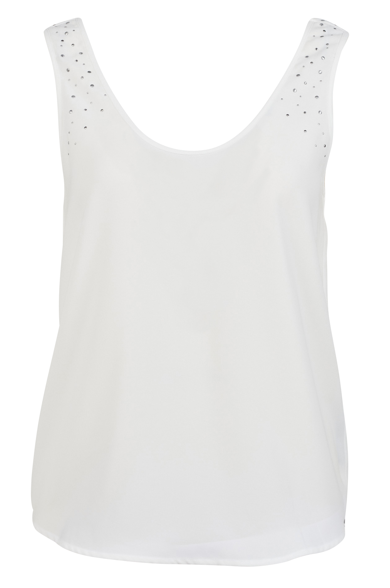 Round-neck top IKKS White