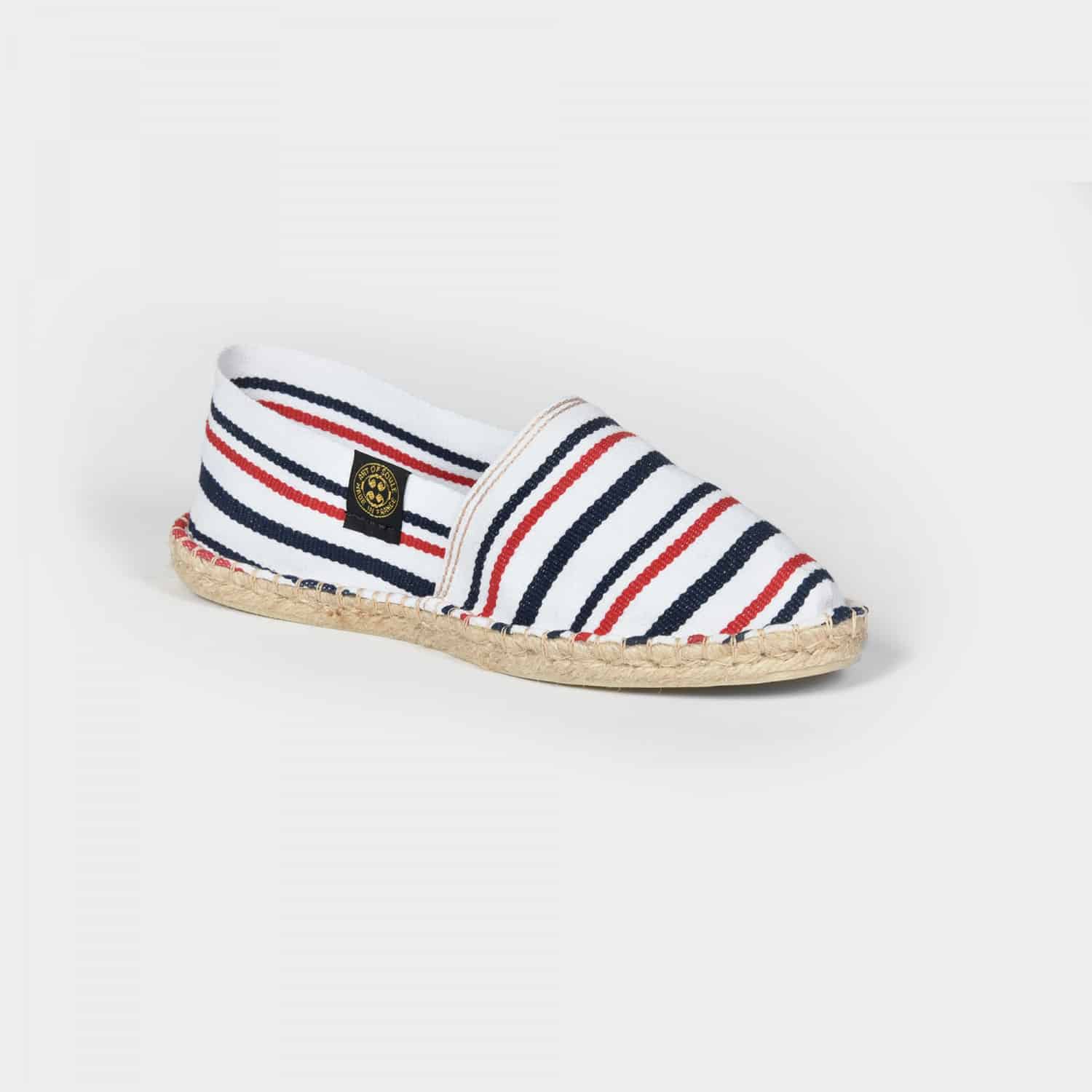 Striped espadrilles ART OF SOULE Red