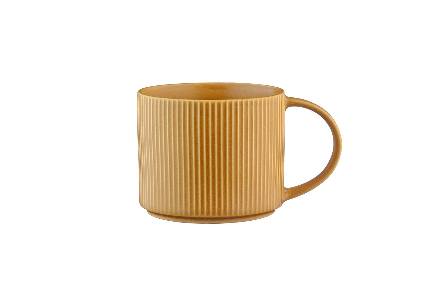 Stoneware Mug 50cl - 4 pieces BJORN Yellow